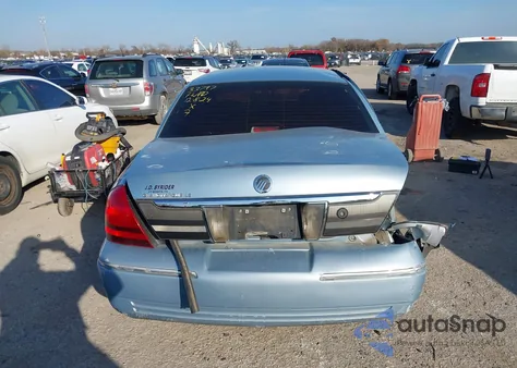 2010 Mercury Grand Marquis Ls (Fleet Only) from USA, damaged, VIN 2MEBM7FV0AX628442